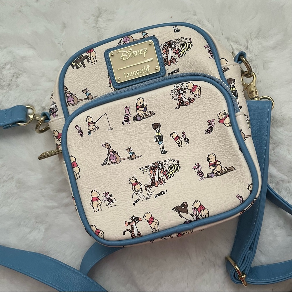 Loungefly Disney Winnie the Pooh and Friends Crossbody Bag